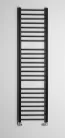 Egyenes radiátor, Sapho Dina fürdőszobai radiátor 400x1560 mm, matt fekete IR374B