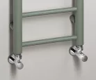 Egyenes radiátor, Sapho Dina fürdőszobai radiátor 300x1740 mm, matt zöld IR376V