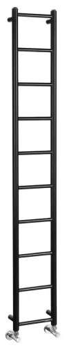 Egyenes radiátor, Sapho Dina fürdőszobai radiátor 250x1680 mm, matt fekete IR377TB