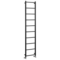   Egyenes radiátor, Sapho Dina fürdőszobai radiátor 350x1680 mm, matt fekete IR378TB