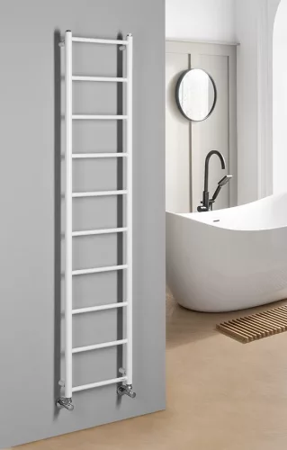 Egyenes radiátor, Sapho Dina fürdőszobai radiátor 350x1680 mm, fehér IR378TW