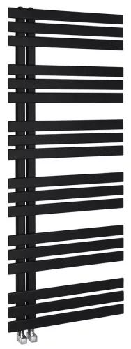 Egyenes radiátor, Sapho Silvana fürdőszobai radiátor 600x1500 mm, matt fekete IR156B