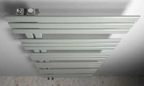 Egyenes radiátor, Sapho Silvana fürdőszobai radiátor 600x1500 mm, matt zöld IR156V
