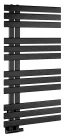 Egyenes radiátor, Sapho Silvana fürdőszobai radiátor 500x972 mm, matt fekete IR164B