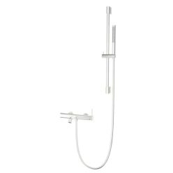   Kádtöltő csaptelep, Arezzo design Nova zuhanyszettel, szálcsiszolt nikkel AR-2104BN