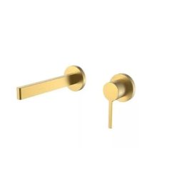   Falba süllyesztett csaptelep, Arezzo design Elegant mosdó csaptelep,szálcsiszolt arany AR-8095BG