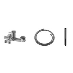   Kádtöltő csaptelep, Arezzo design Palmfield kádtöltő csaptelep, gun metal AR-1104GMSET