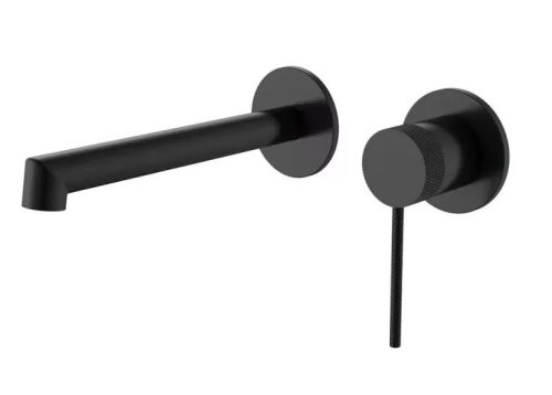 Falba süllyesztett csaptelep, Arezzo design Palmfield mosdó csaptelep, fekete AR-1103BL