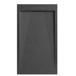   Zuhanytálca,Arezzo design Stone pala hatás,öntött márvány zuhanytálca,antracit 120x90 AR-DYT129LA