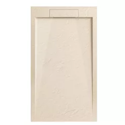   Zuhanytálca, Arezzo design Stone pala hatású,öntött márvány zuhanytálca,bézs 120x90 AR-DYT129LBG