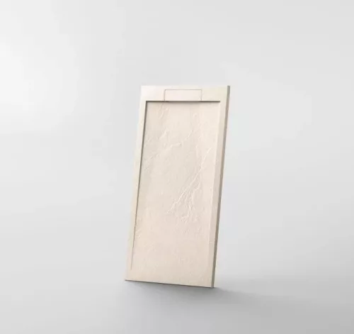 Zuhanytálca, Arezzo design Stone pala hatású,öntött márvány zuhanytálca,bézs 120x90 AR-DYT129LBG