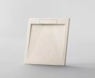 Zuhanytálca, Arezzo design Stone pala hatású, öntött márvány zuhanytálca,bézs 120x90 AR-DYT099LBG