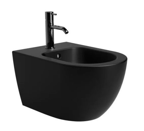 Bidé, Arezzo design Arizon függesztett bidé, fekete AR-703B