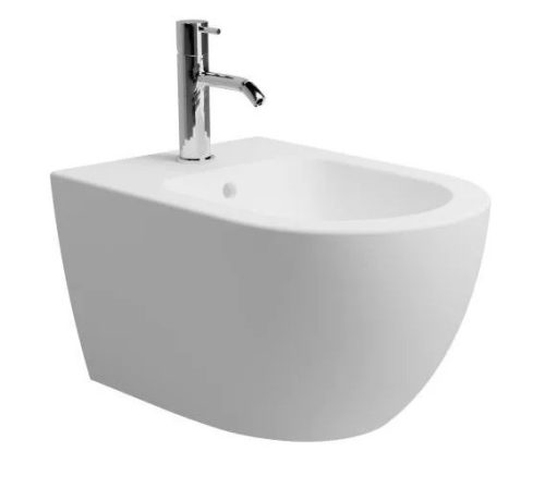 Bidé, Arezzo design Arizon függesztett bidé, matt fehér AR-703MW