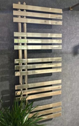 Egyenes radiátor, Arezzo design Horizont Shiny Gold Slim 1200x500 törölközőszárító AR-HS12050SGLE