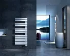 Egyenes radiátor, Arezzo design Horizont White 1355x550 törölközőszárító radiátor AR-HW13555