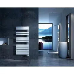   Egyenes radiátor, Arezzo design Horizont White 1355x550 törölközőszárító radiátor AR-HW13555