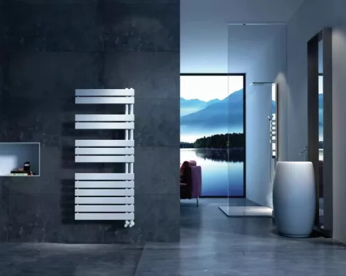 Egyenes radiátor, Arezzo design Horizont White 1355x550 törölközőszárító radiátor AR-HW13555