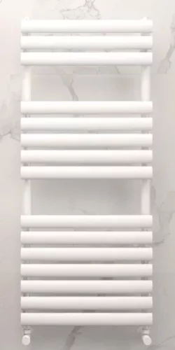 Egyenes radiátor, Arezzo design Moon White 1200x500 törölközőszárítós radiátor AR-M12050W