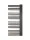 Egyenes radiátor, Arezzo design Blackline 1200x502 törölközőszárító radiátor AR-BL12050