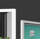 Fürdőszoba tükör, Arezzo design LED okos tükör órával AR-6070