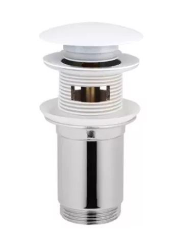 Lefolyó, Arezzo design Click-clack lefolyó, matt fehér AR-726MW