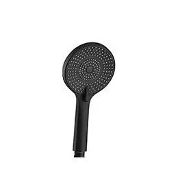 Kézizuhany, Arezzo design Palmfield 3 funkciós kézizuhany, fekete AR-1106BL