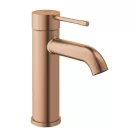 Mosdó csaptelep, Grohe Essence egykaros mosdó csaptelep, S méret, szálcsiszolt réz 24172DL1