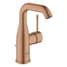Mosdó csaptelep, Grohe Essence egykaros mosdó csaptelep, M méret, szálcsiszolt réz 24173DL1