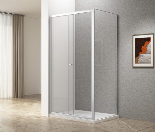 Zuhanykabin, Aqualine Ugga zuhanykabin 120x90 cm, átlátszó üveggel ATS120-02