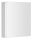 Felső szekrény, Aqualine Deneb tükrös szekrény 60x70x18 cm, matt fehér DN060