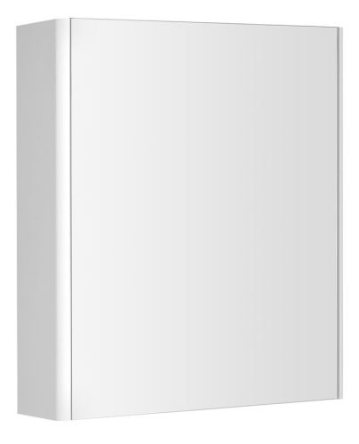 Felső szekrény, Aqualine Deneb tükrös szekrény 60x70x18 cm, matt fehér DN060