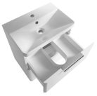 Alsó szekrény, Aqualine Deneb mosdótartó szekrény 50,5x55x43,5 cm, matt fehér DN254