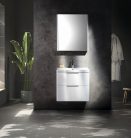 Alsó szekrény, Aqualine Deneb mosdótartó szekrény 50,5x55x43,5 cm, matt fehér DN254