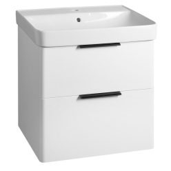   Alsó szekrény, Aqualine Deneb mosdótartó szekrény 56,5x55x43,5 cm, matt fehér DN260