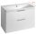 Alsó szekrény, Aqualine Deneb mosdótartó szekrény 80,5x55x39,4 cm, matt fehér DN284