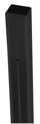 Zuhanykabin alkatrész, Sapho Polysan Zoom Line toldóprofil, 20 mm, matt fekete ZL920B
