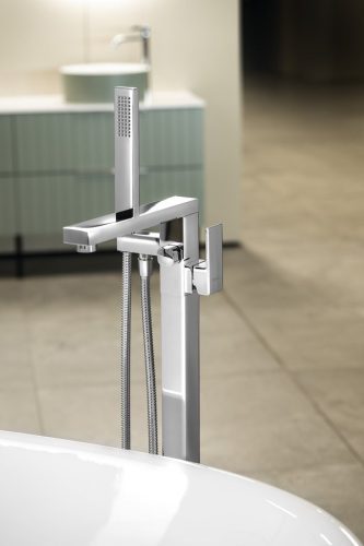 Kádtöltő csaptelep, Sapho Cubemix szabadonálló kádtöltő csaptelep, króm CM021