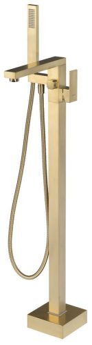 Kádtöltő csaptelep, Sapho Cubemix szabadonálló kádtöltő csaptelep, matt fekete CM021GB