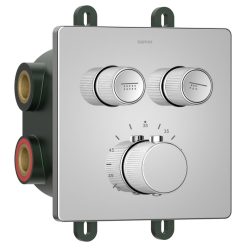   Falba süllyesztett csaptelep, Sapho Smartselect termosztatikus, 2 irányú, króm RP042
