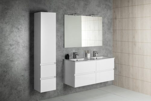 Alsó szekrény, Aqualine Paneda mosdótartó szekrény, 119x55x45,2 cm PN212