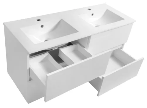 Alsó szekrény, Aqualine Paneda mosdótartó szekrény, 149x55x45,2 cm PN215