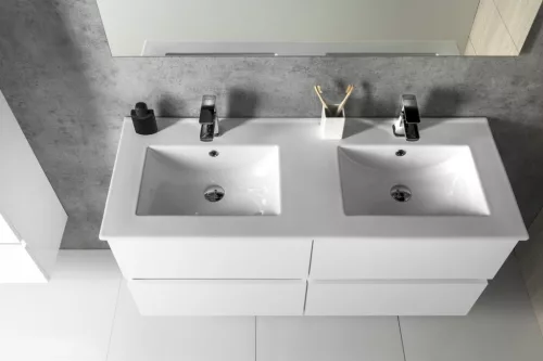 Alsó szekrény, Aqualine Paneda mosdótartó szekrény, 149x55x45,2 cm PN215