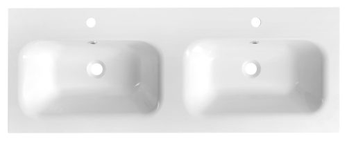 Mosdó, Sapho Sidra öntött márvány duplamosdó 121x46 cm SD121