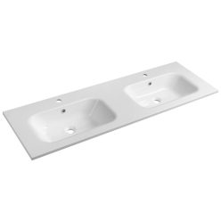   Mosdó, Sapho Sidra öntött márvány duplamosdó 141x46 cm SD141