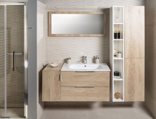 Alsó szekrény, Sapho Cirasa 30x64x46 cm fényes fehér CR301-3030