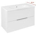 Alsó szekrény, Sapho Cirasa mosdótartó szekrény 78x54x39 cm fényes fehér CR792-3030