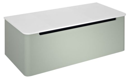 Alsó szekrény, Sapho Kerala mosdótartó szekrény 100x35x47,5 cm verde KR100-4444