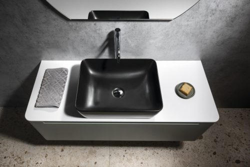 Alsó szekrény, Sapho Kerala mosdótartó szekrény 100x35x47,5 cm verde KR100-4444