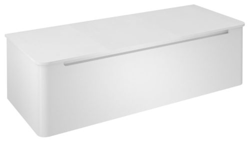 Alsó szekrény, Sapho Kerala mosdótartó szekrény 120x35x47,5 cm fényes fehér KR120-3030